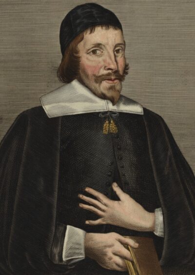 Portrait of Jeremiah Burroughs, English Puritan preacher and member of the Westminster Assembly, author of The Rare Jewel of Christian Contentment
