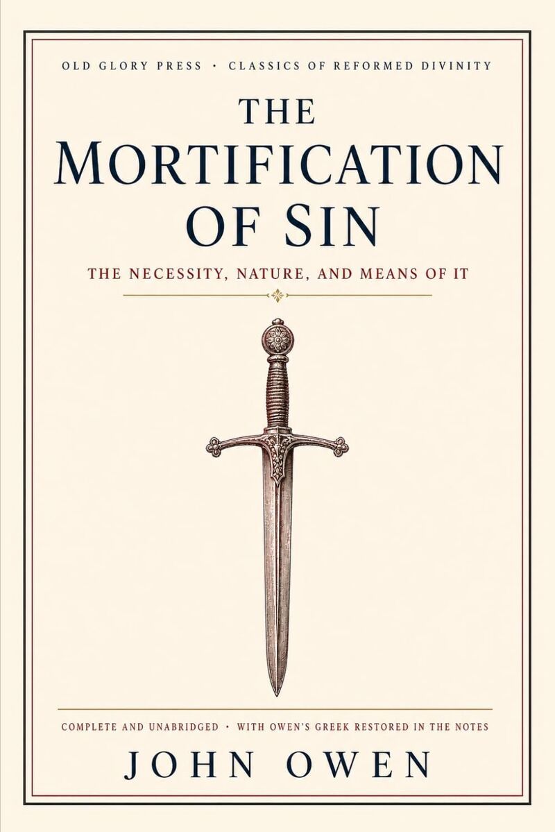 The Mortification of Sin by John Owen — the Puritan classic on putting sin to death