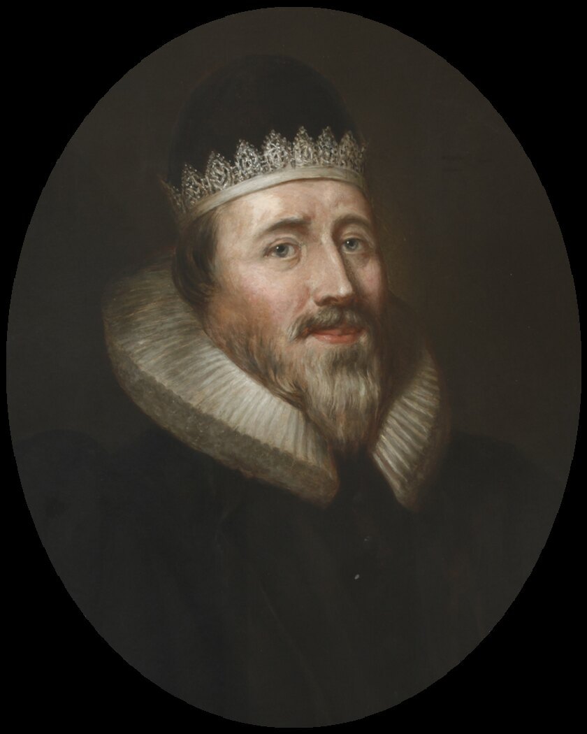 Portrait of Richard Sibbes, English Puritan preacher and author of The Bruised Reed