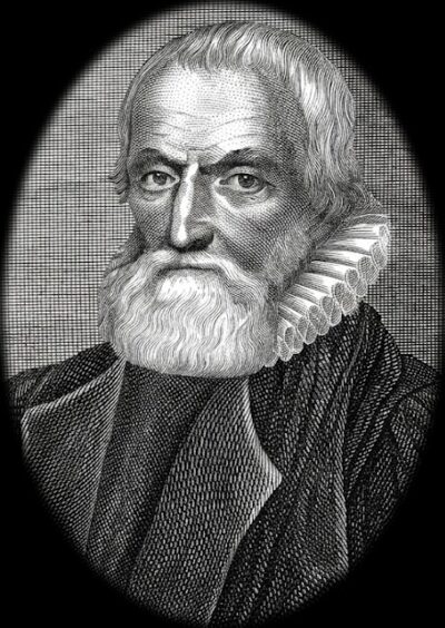 Engraved portrait of William Gouge, Puritan minister and Westminster divine